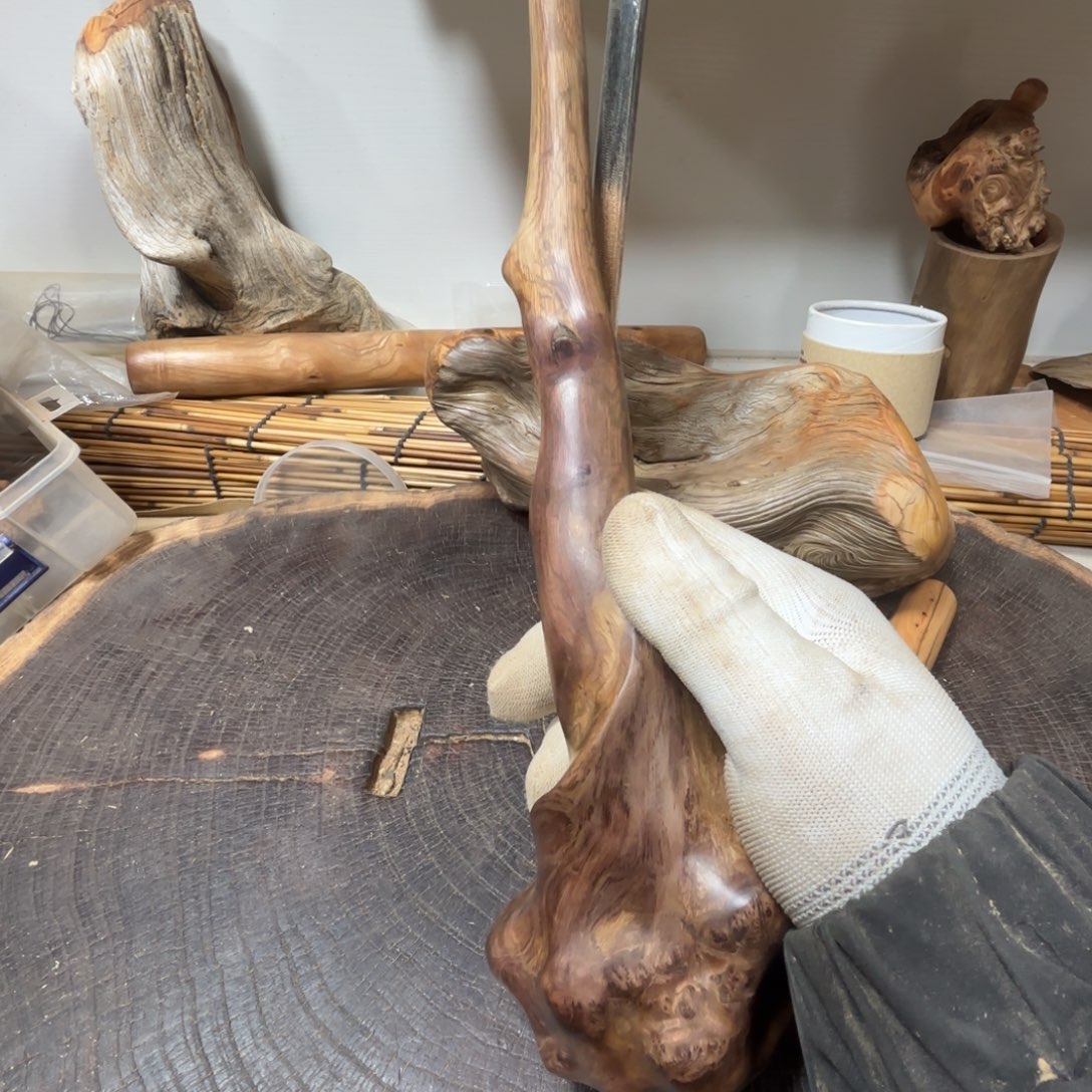 柏木（崖柏）卡****0北太行随行手把件