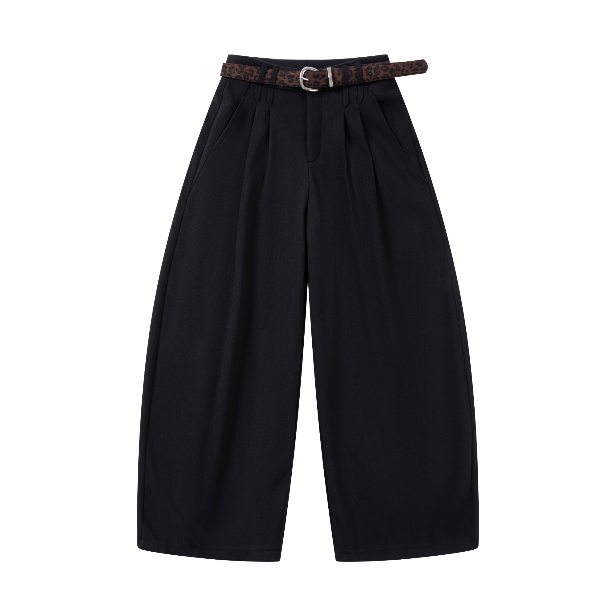 DMYanG/时尚气质高腰阔腿弯刀裤 DMY1680