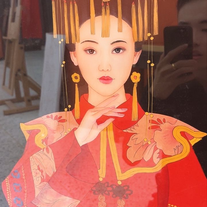 国画维**间苏珊老师出书原作