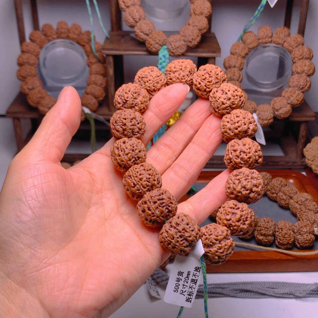 金刚菩提手串金刚菩提梁产区爆肉微裂断齿正常介意勿拍