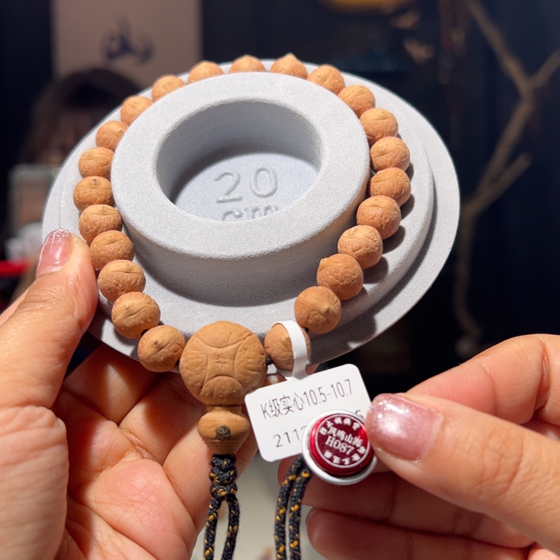 铭***哥凤眼菩提吊坠k级实心10.5-10.7