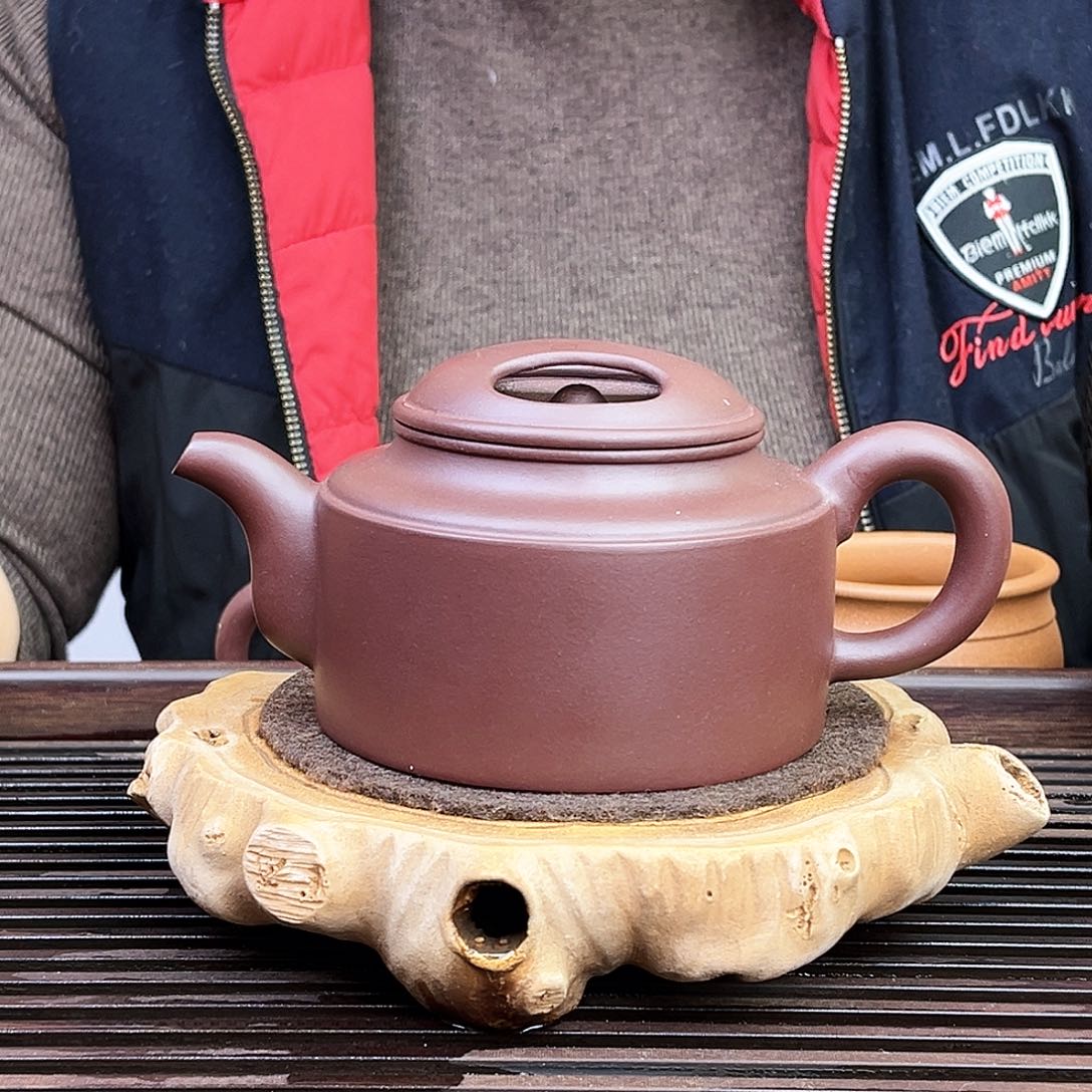 紫砂茶壶宜兴紫泥260cc