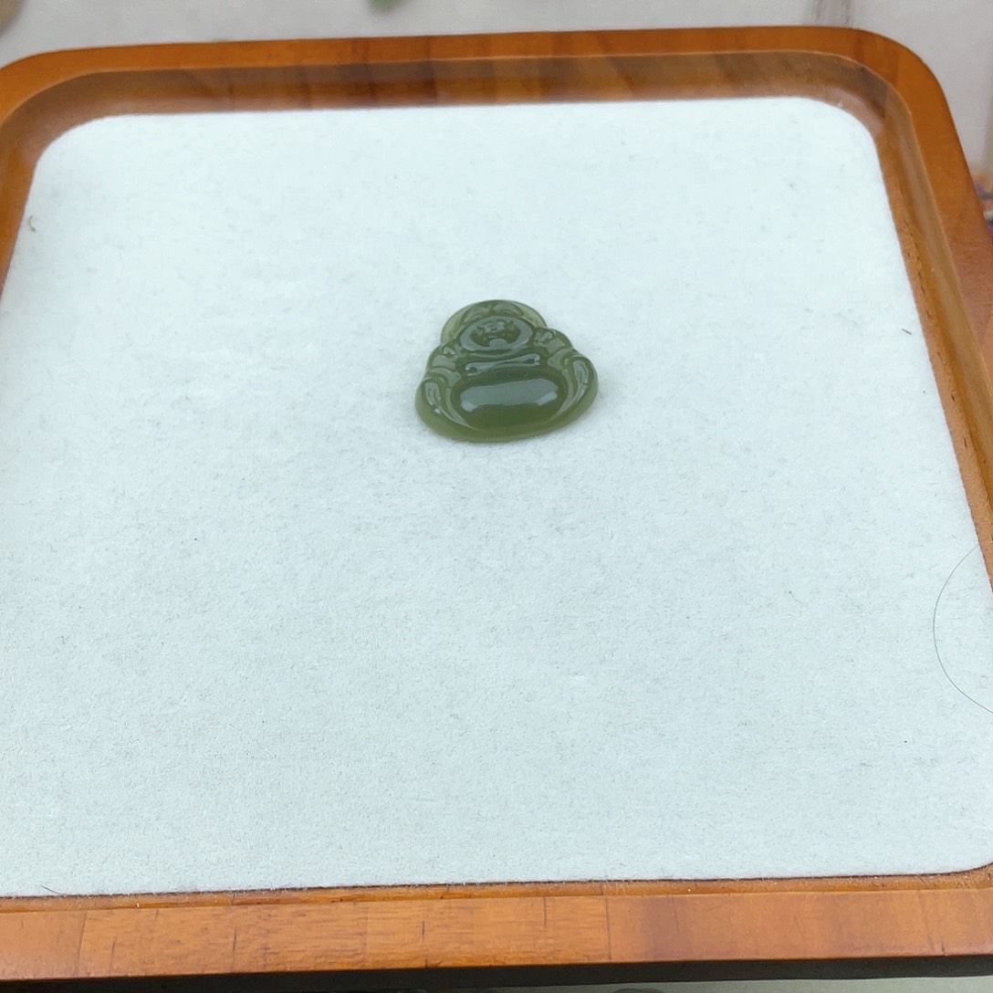 和田玉吊坠(不含链)未镶嵌