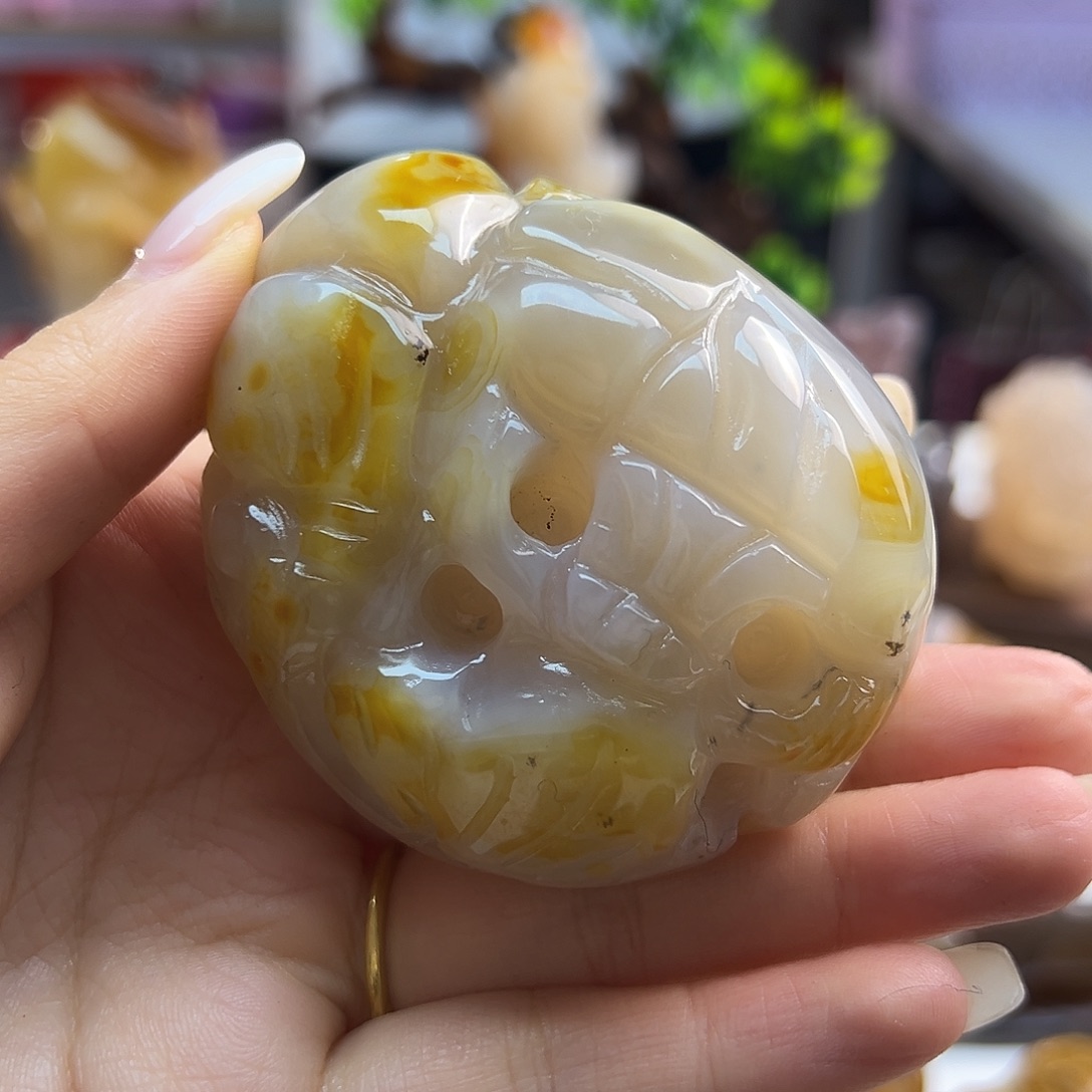 玛瑙/玉髓未镶嵌颈饰