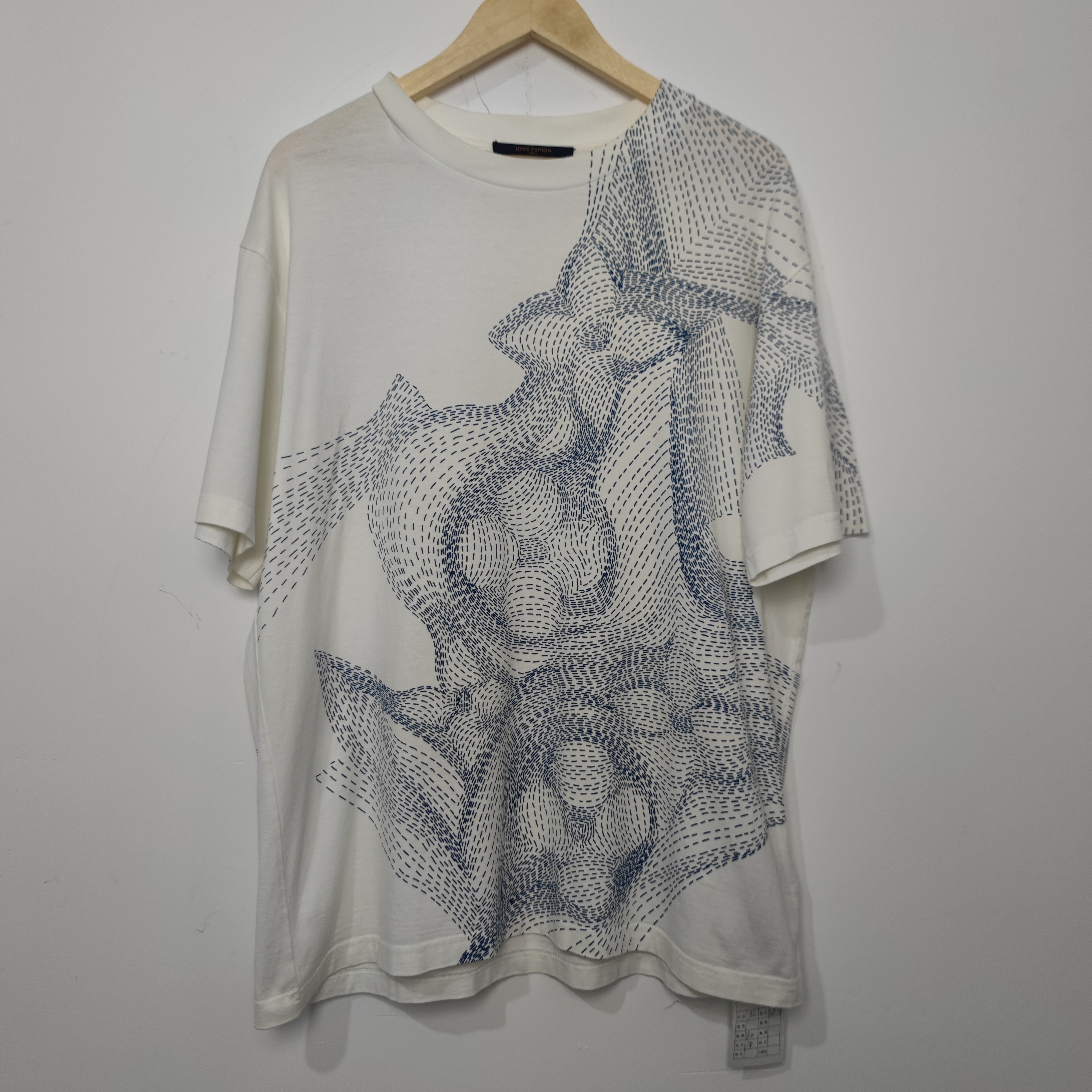 99新 LouisVuitton/路易威登 Louis Vuitton Lv素描短袖尺码：XL