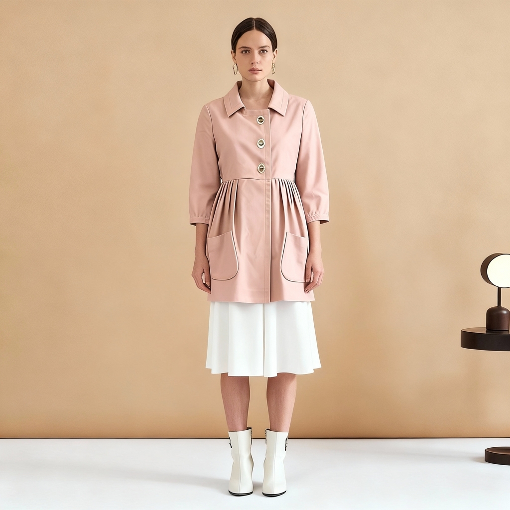 99新 MIU MIU/缪缪 双双臻选/zz00693/缪缪大衣/38