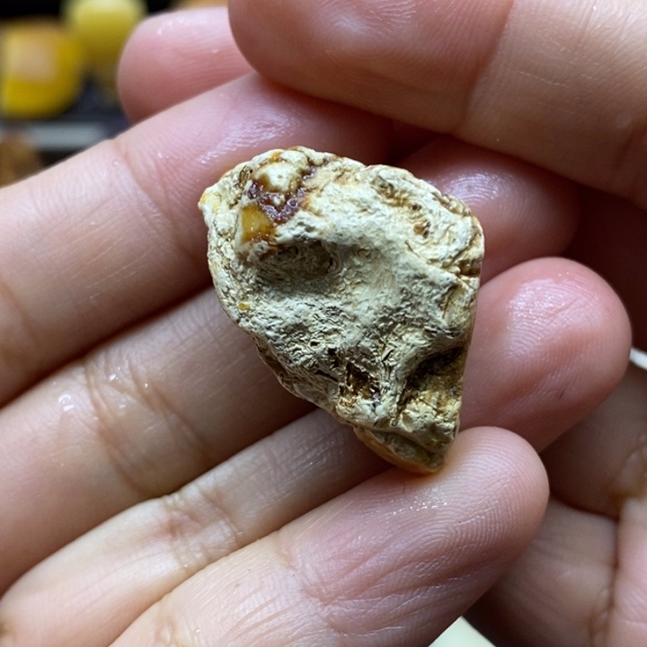 定制琥珀未镶嵌蜜蜡花蜡