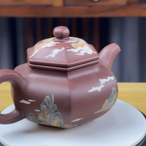 紫砂茶壶密密麻麻