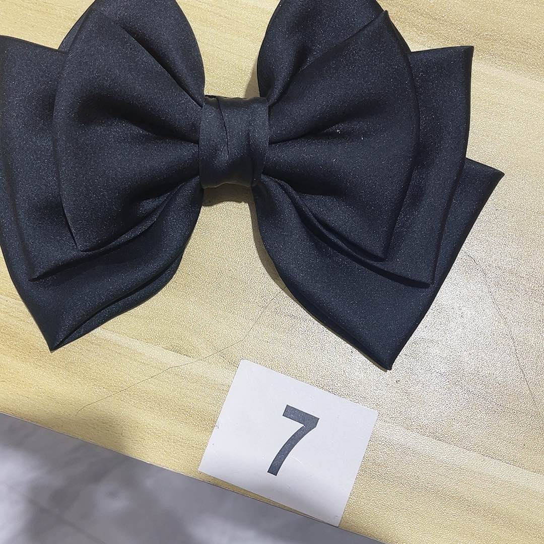 布艺铁合金蝴蝶结发夹