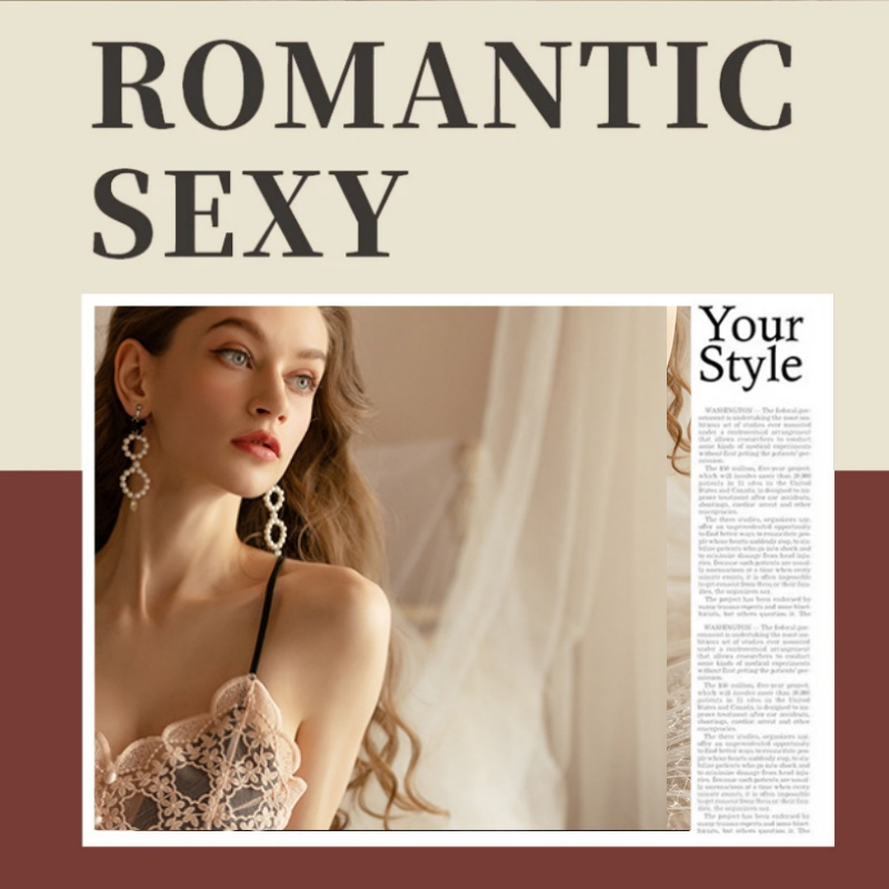 【夜色慢慢2】纯欲风性感御姐系吊带睡衣