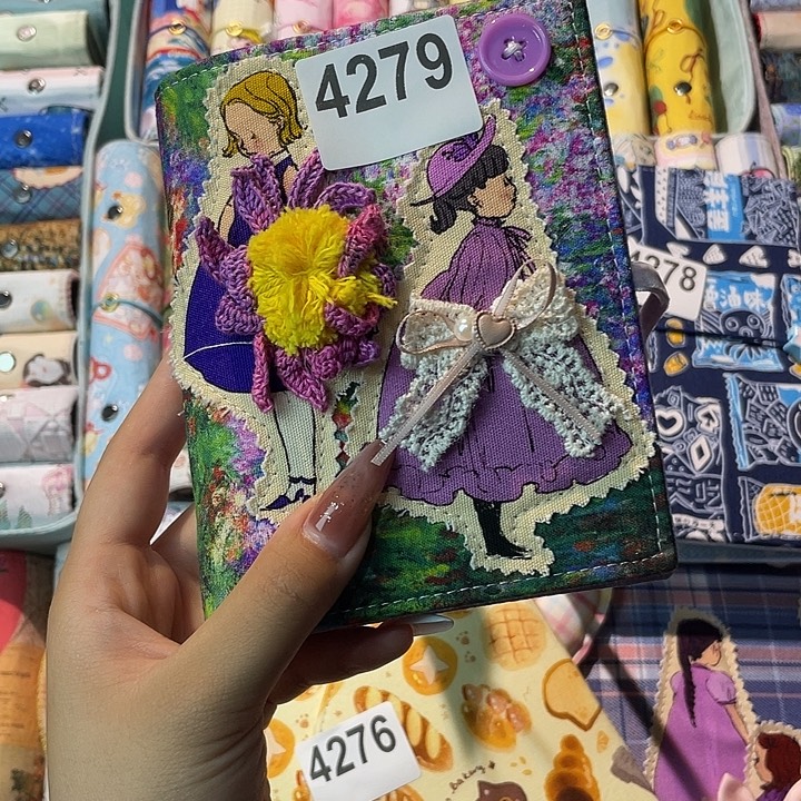 织绣A7活页带纸4279