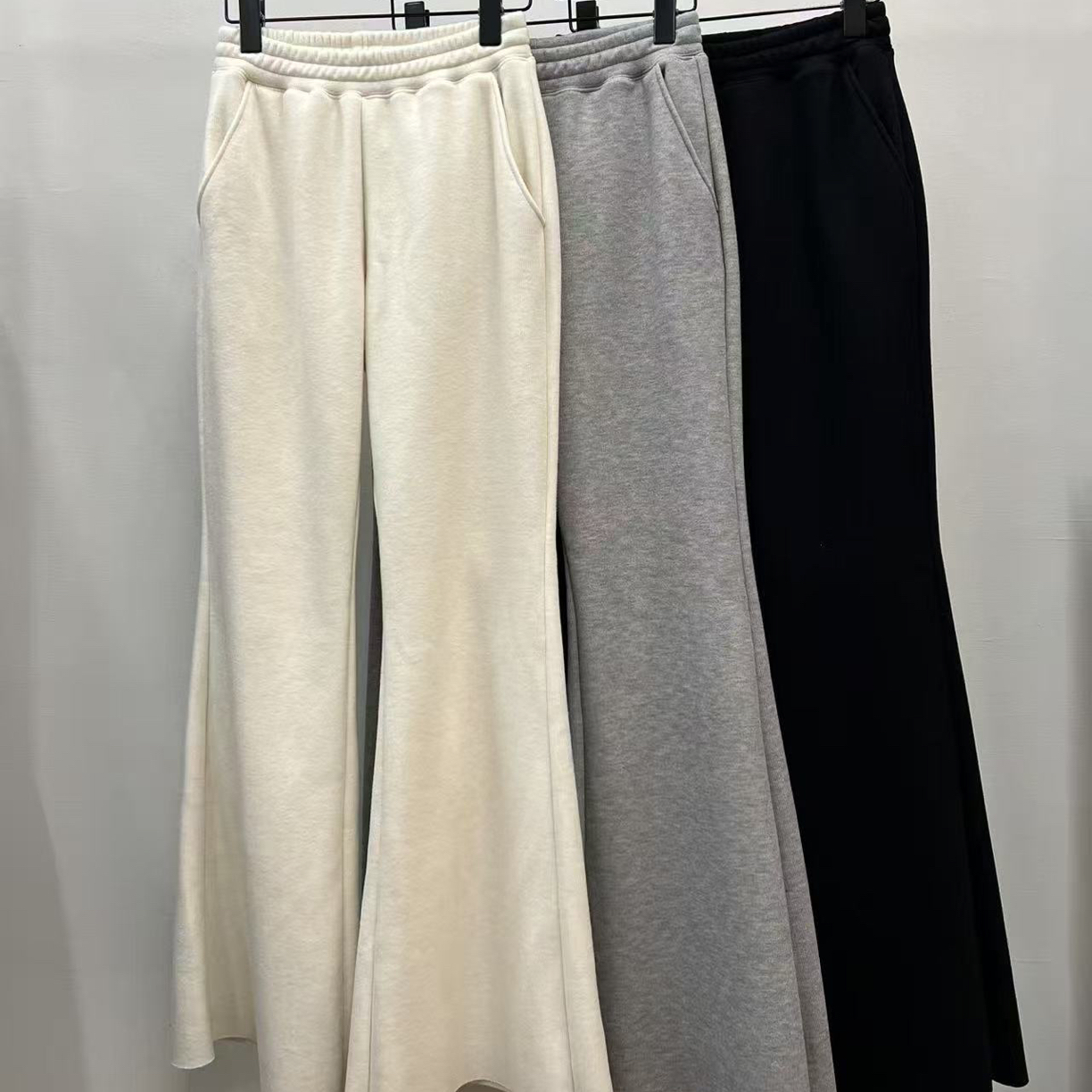 【by兜兜韩国代购】2025122809 UM 加绒喇叭卫裤（现货）NO退NO换