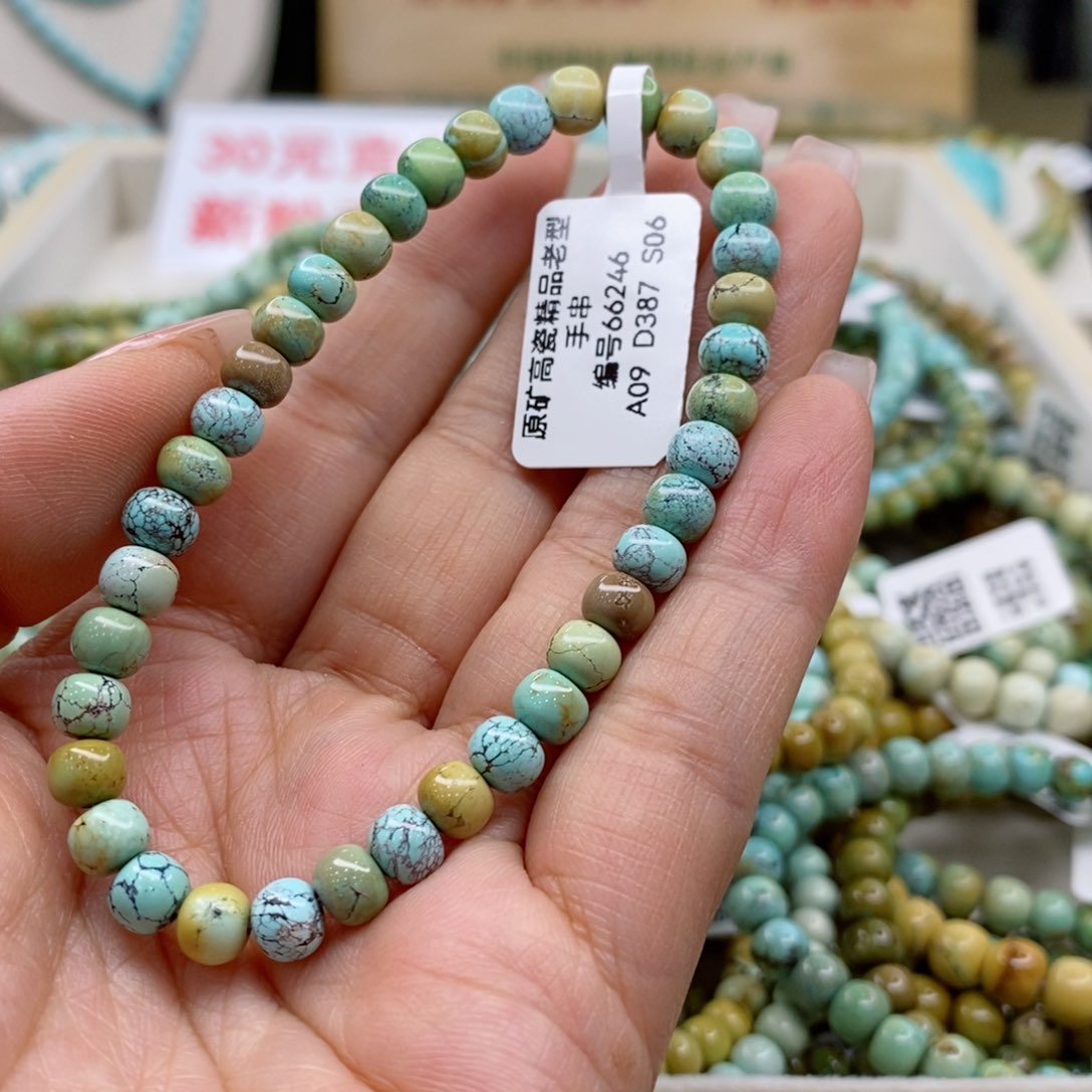 绿松石珠宝奇石未镶嵌