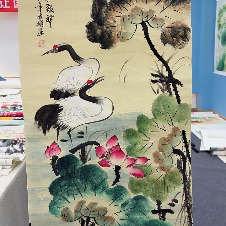 国画手绘国画作品