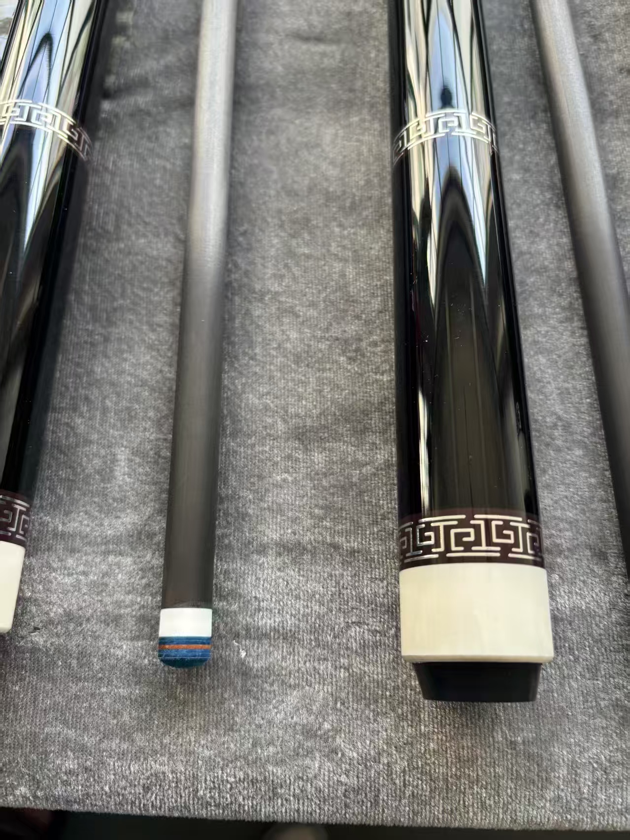 中国风黑科技台球杆11.8加速追RS01前支慢八牙接口