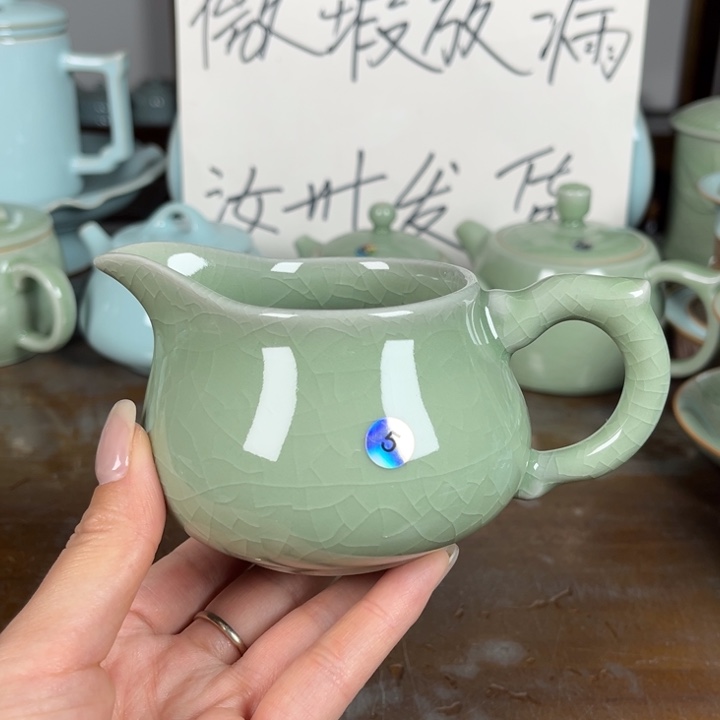 5号豆绿公道杯不完美