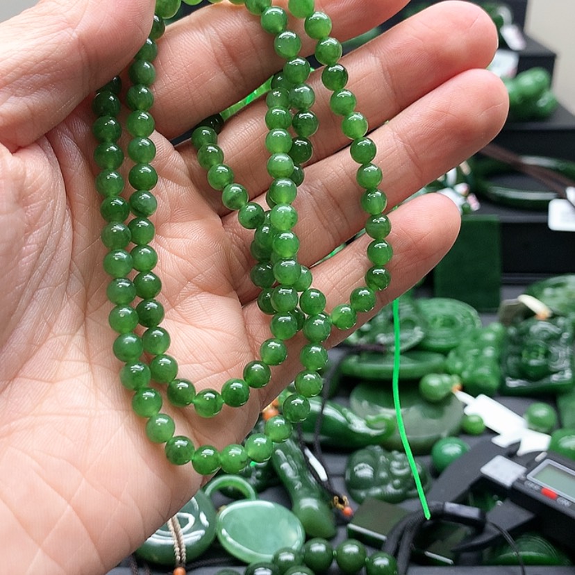 【闪购商品】和田玉（碧玉）颈饰未镶嵌