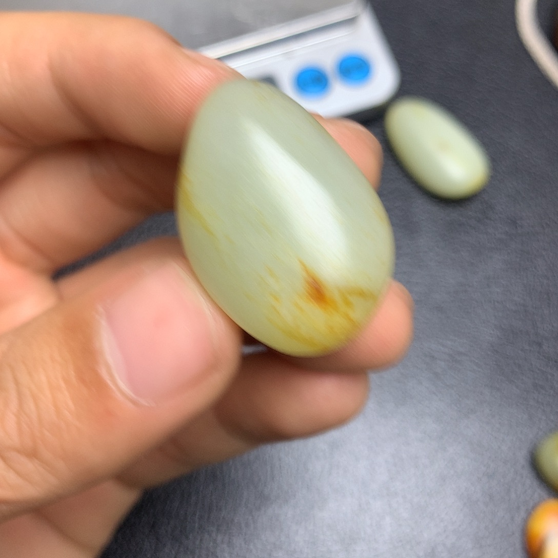 和田玉未镶嵌摆件