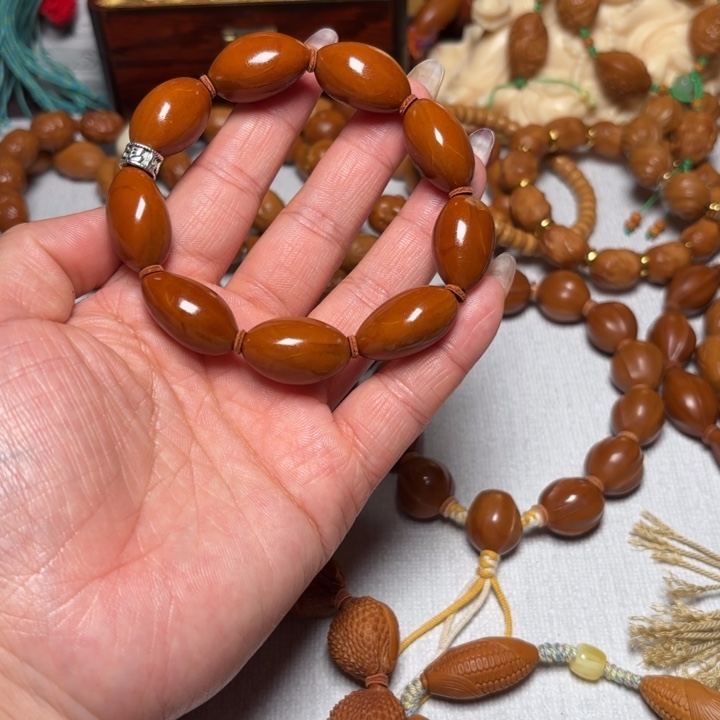 手串/手链橄榄核1.3光珠鸽子蛋