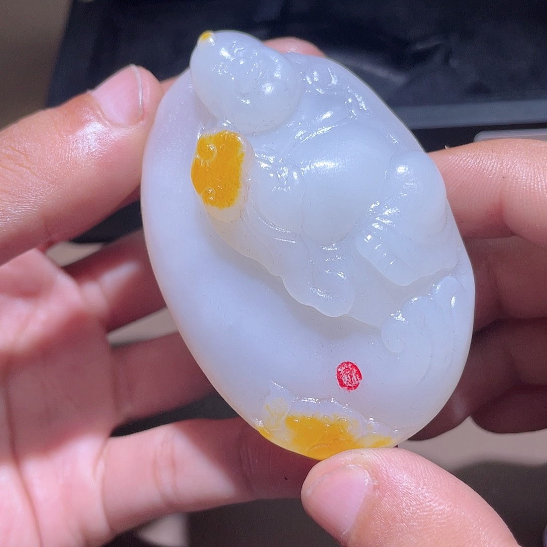 和田玉颈饰未镶嵌Z6