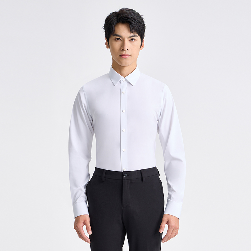 专柜秋冬/柒牌/商务长袖衬衫/727A70050