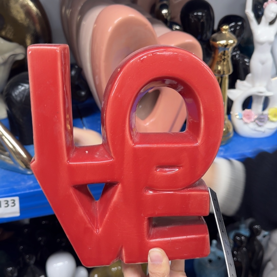 瓷片陶瓷工艺花瓶摆件