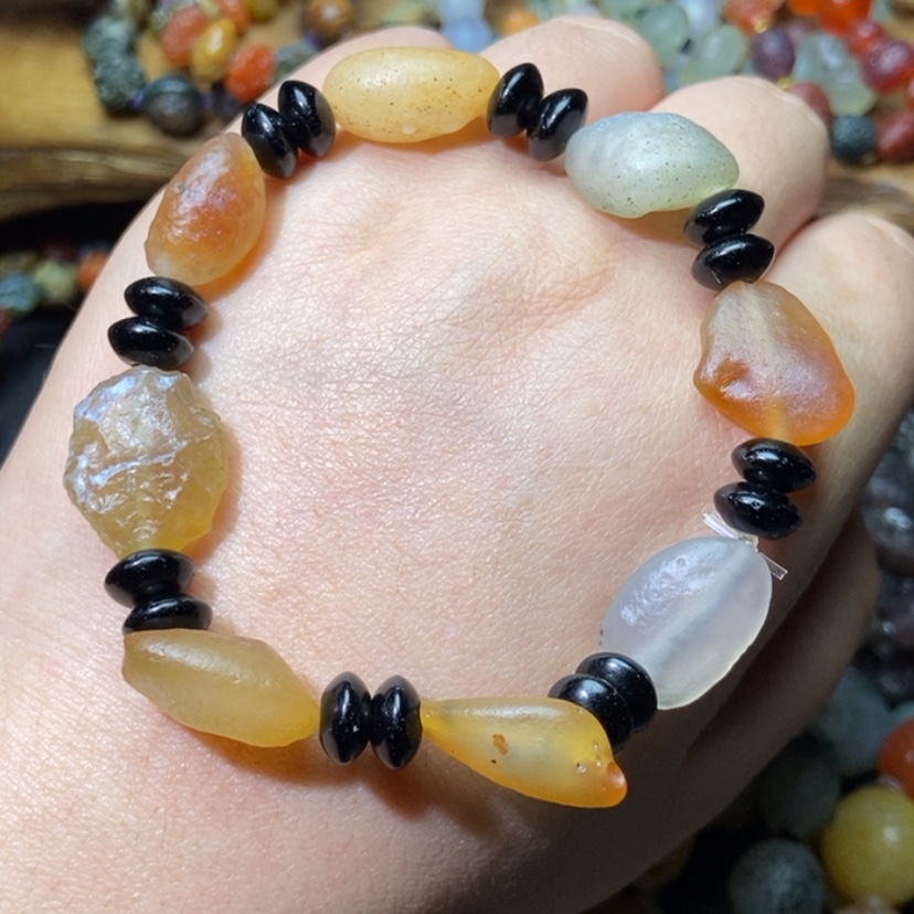 【闪购商品】合金手链玛瑙/玉髓