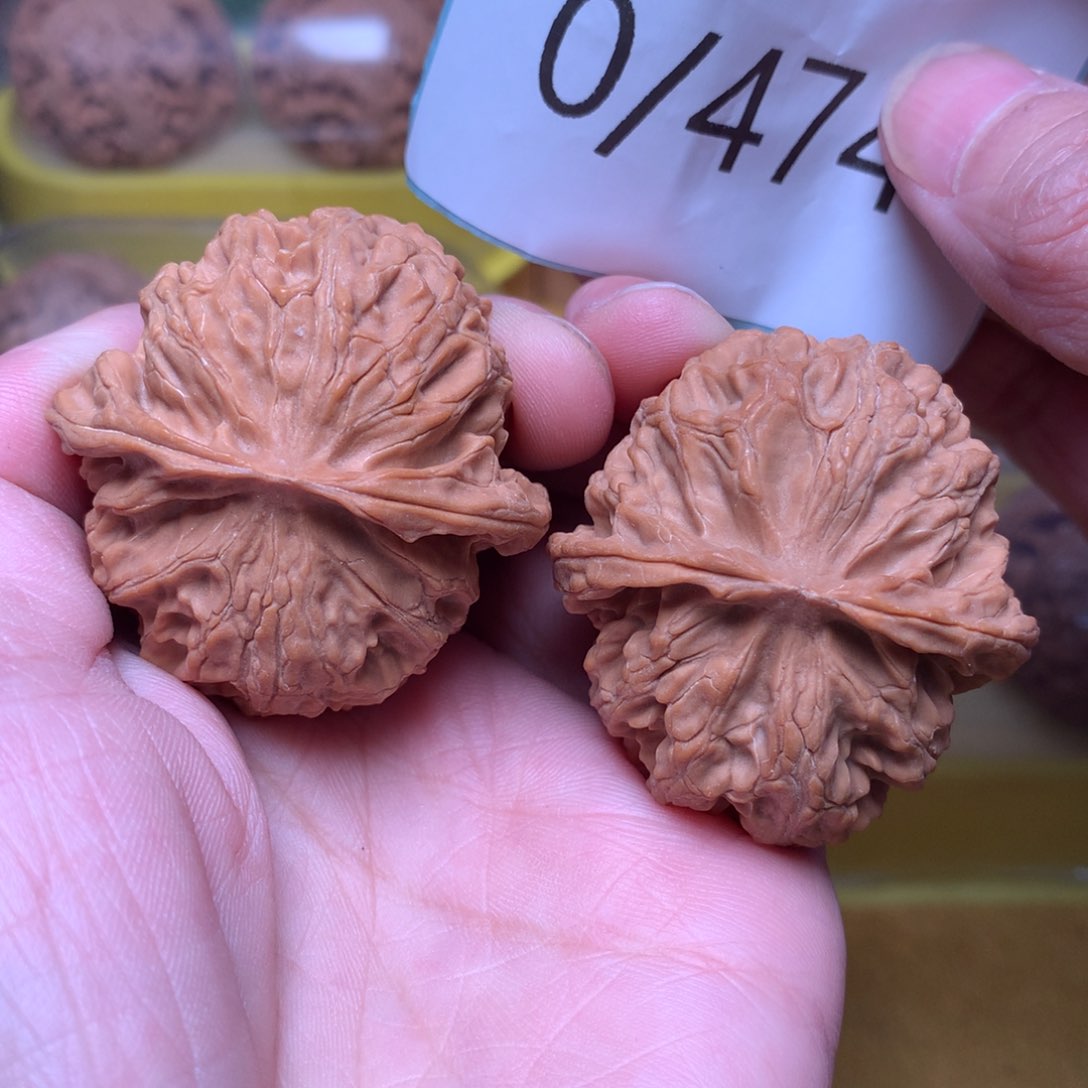 文玩核桃把件肉球苹果40