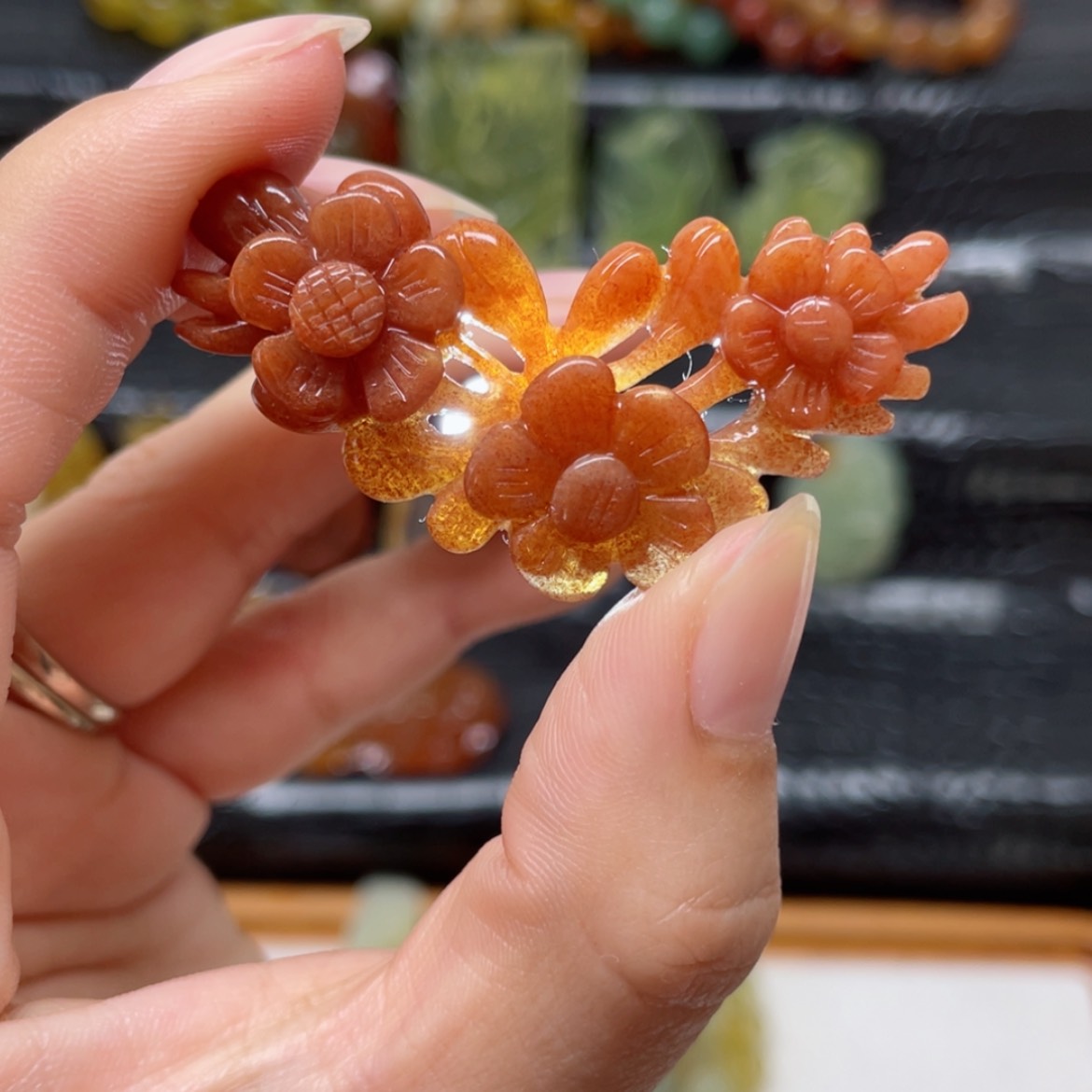 【闪购商品】未镶嵌蛇纹石玉颈饰