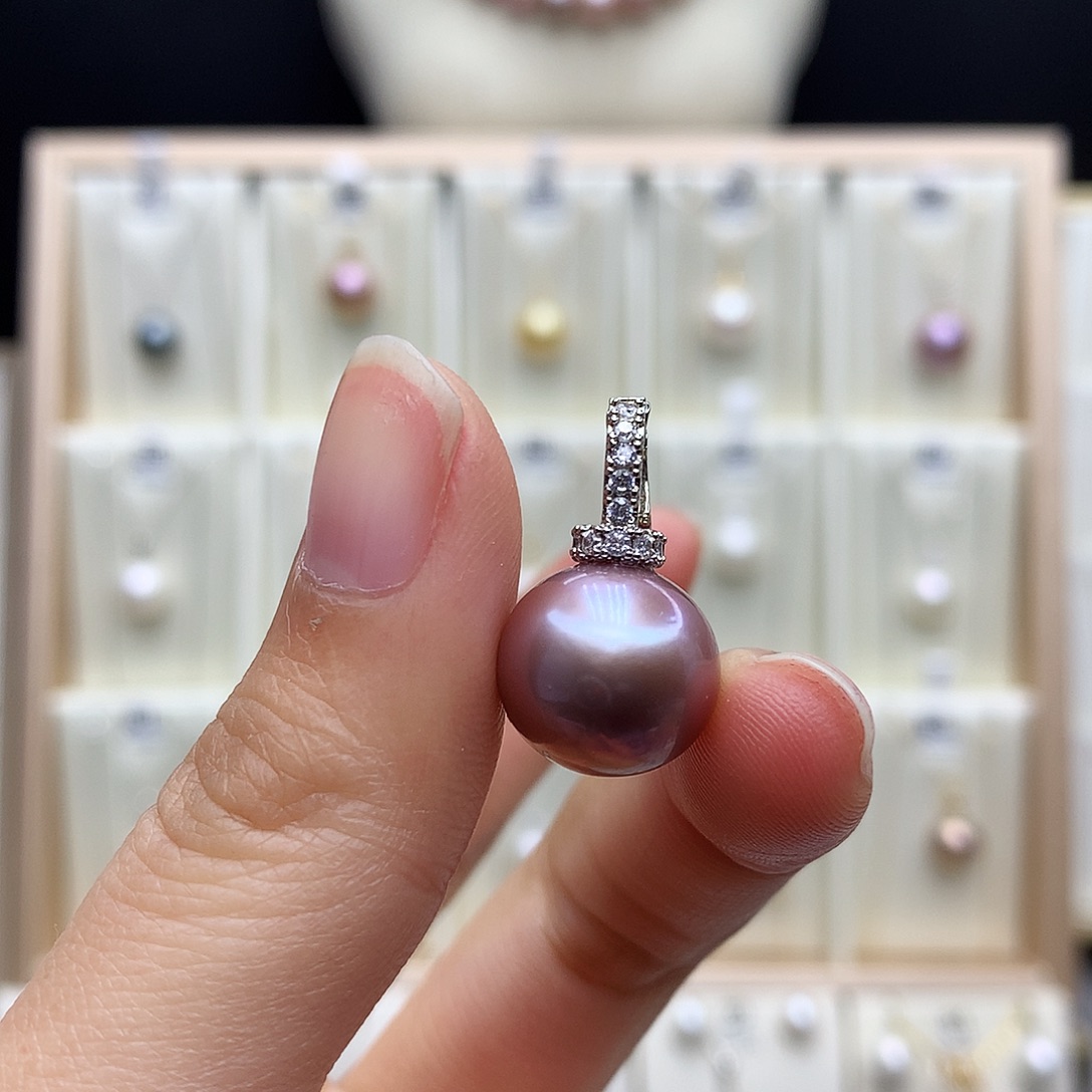 淡水珍珠合金颈饰