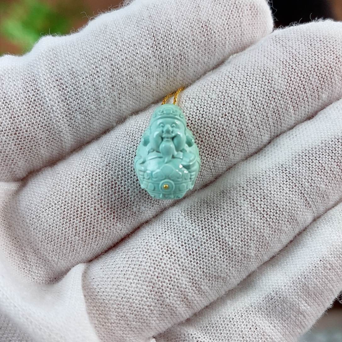 绿松石珠宝奇石未镶嵌