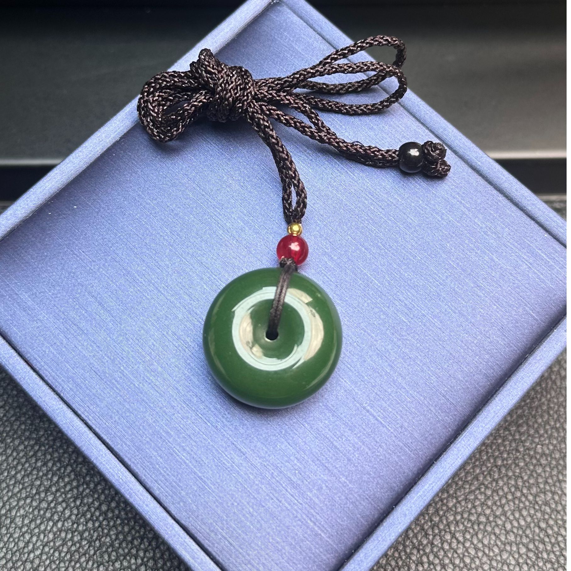 A碧玉平安扣25mm