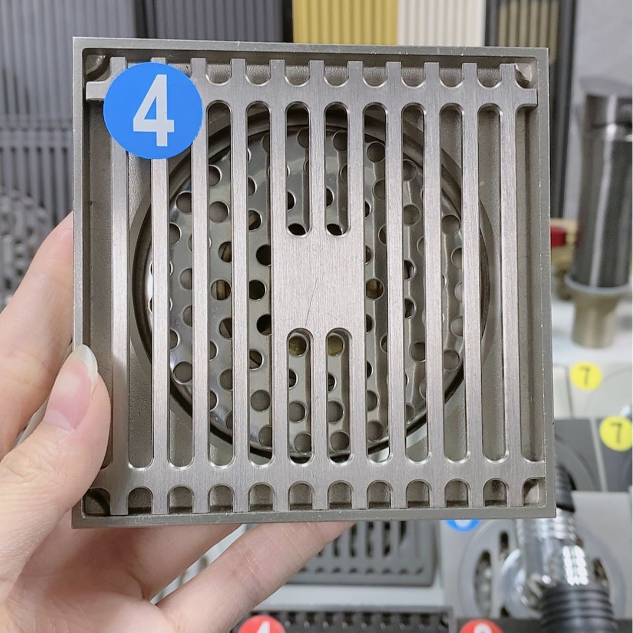 【闪购商品】纯铜4个地漏 （丁富萍老板的订单）