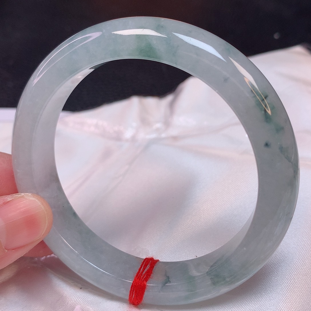 翡翠手镯未镶嵌58 翡翠手镯