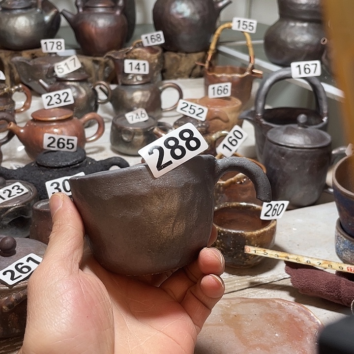 纯手工柴烧茶具精品