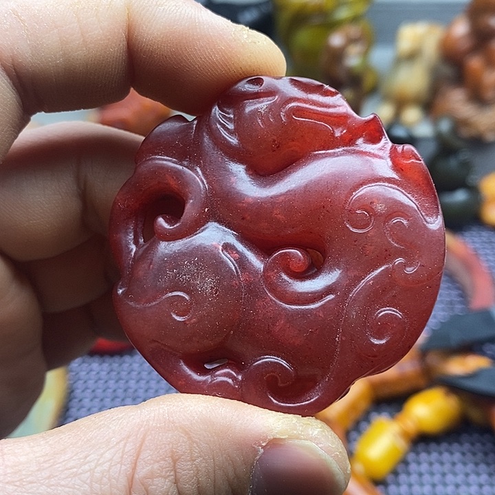 未镶嵌蛇纹石玉颈饰