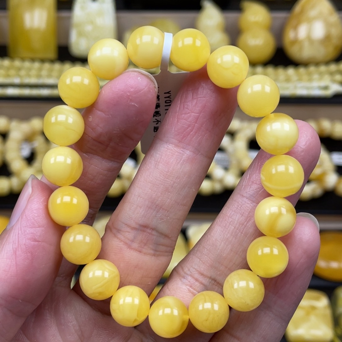 琥珀裸石未镶嵌琥珀蜜蜡