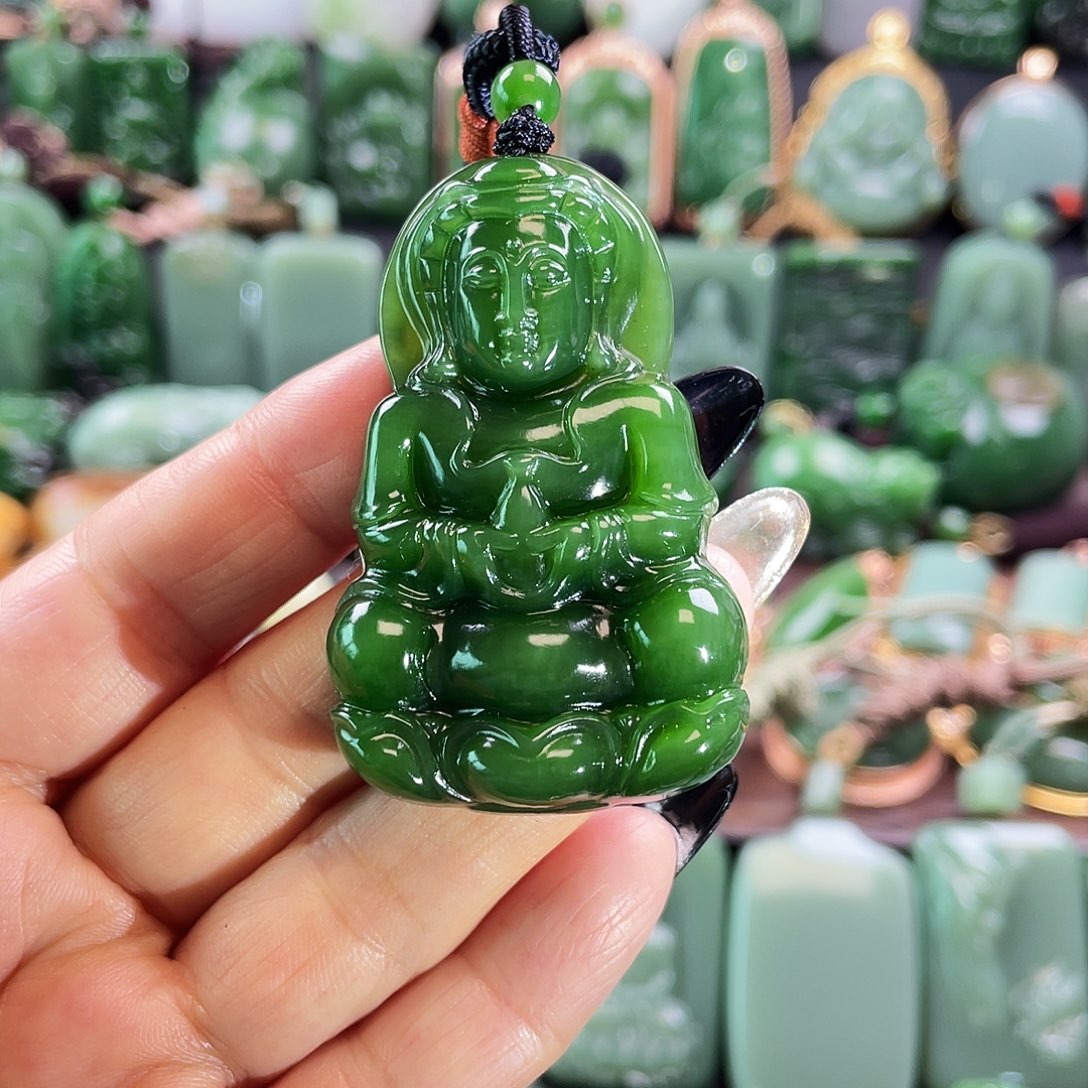 和田玉挂件未镶嵌