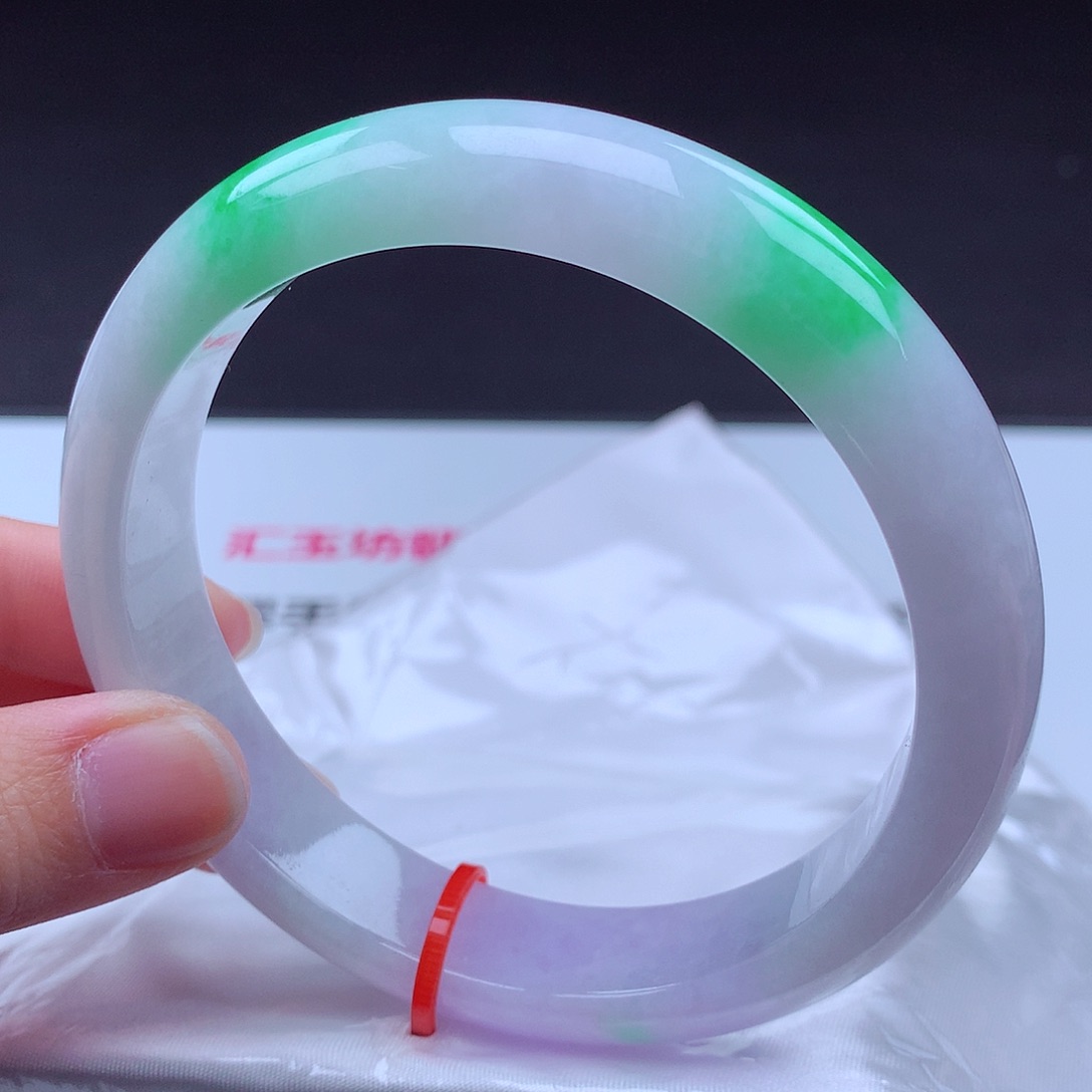 未镶嵌手镯翡翠001987 手镯63-64