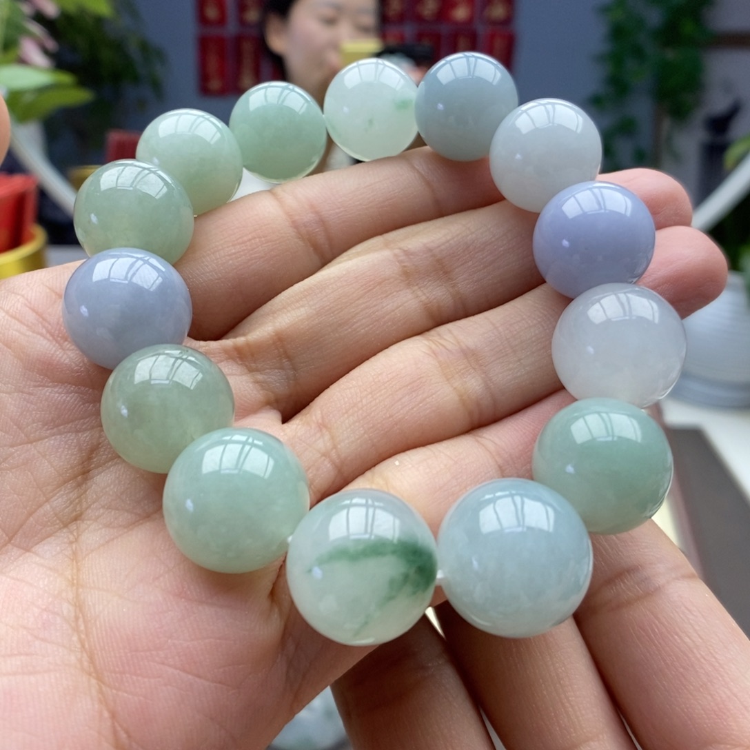翡翠未镶嵌手串手串