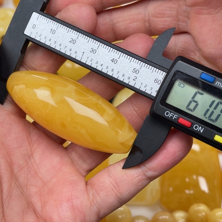 裸石蜜蜡未镶嵌蜜蜡珠