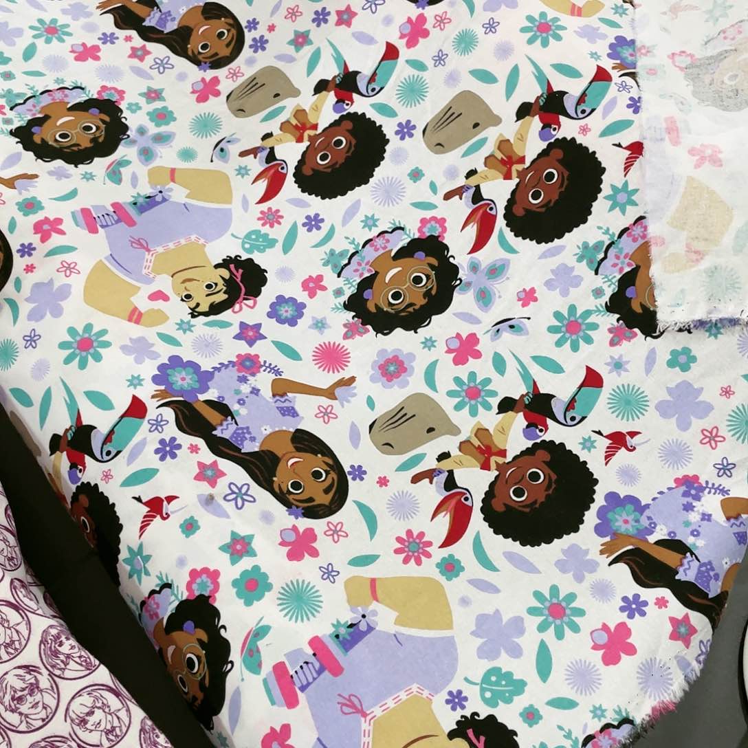 一米价品牌纯棉平布1.4米宽果子布艺地卷