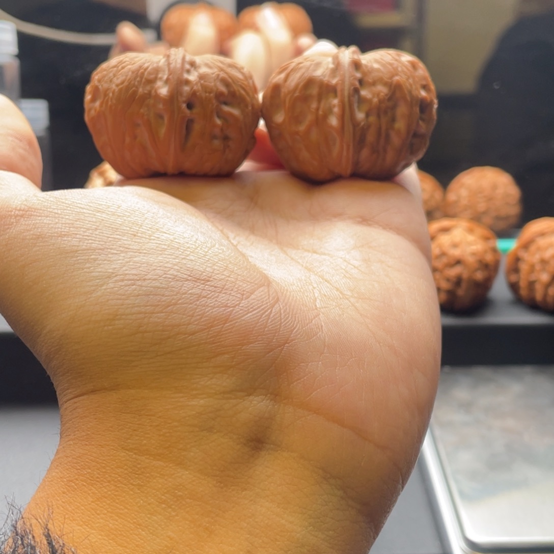 蒋***文玩核桃吊坠元宝