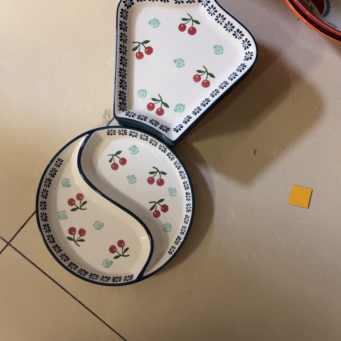 陶瓷太***8清仓延喜8➕1樱桃拼盘1套