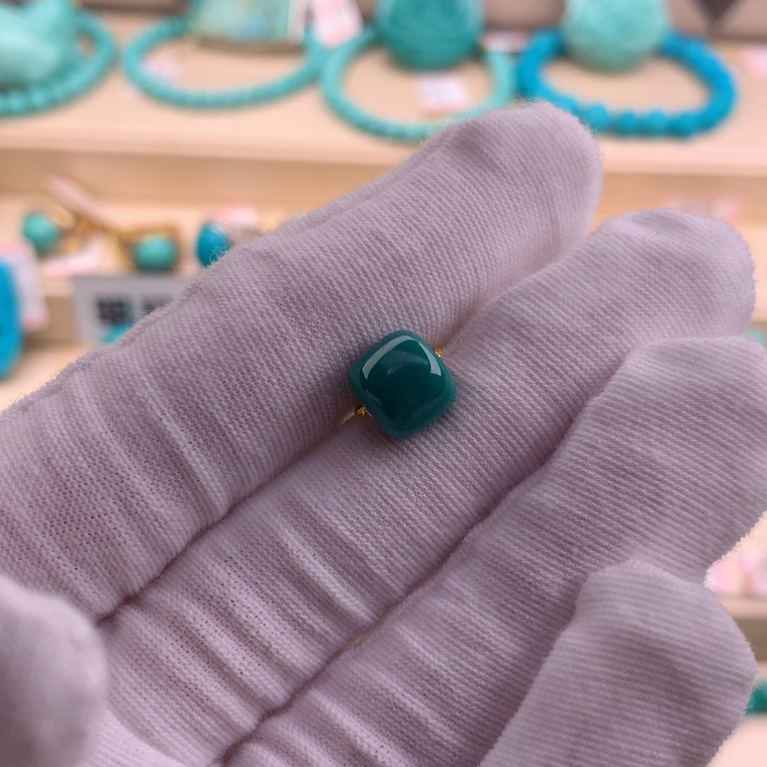 绿松石珠宝奇石未镶嵌8.9-8