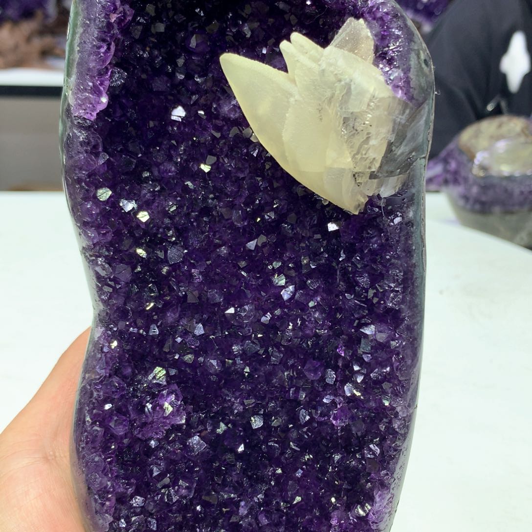 未镶嵌珠宝半成品紫晶376