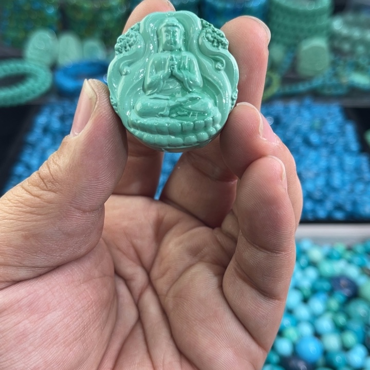 高瓷雕刻精品精美