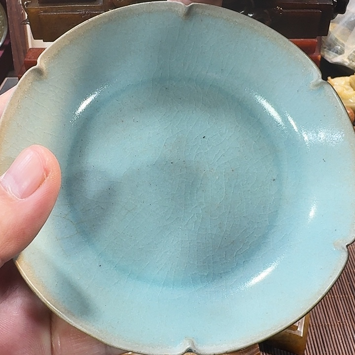 湘***哥瓷片五大名窑之一陶瓷精品