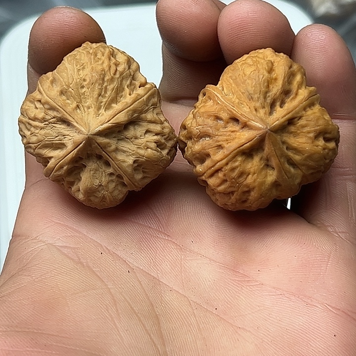 文玩核桃把件55号云铁38尺35克