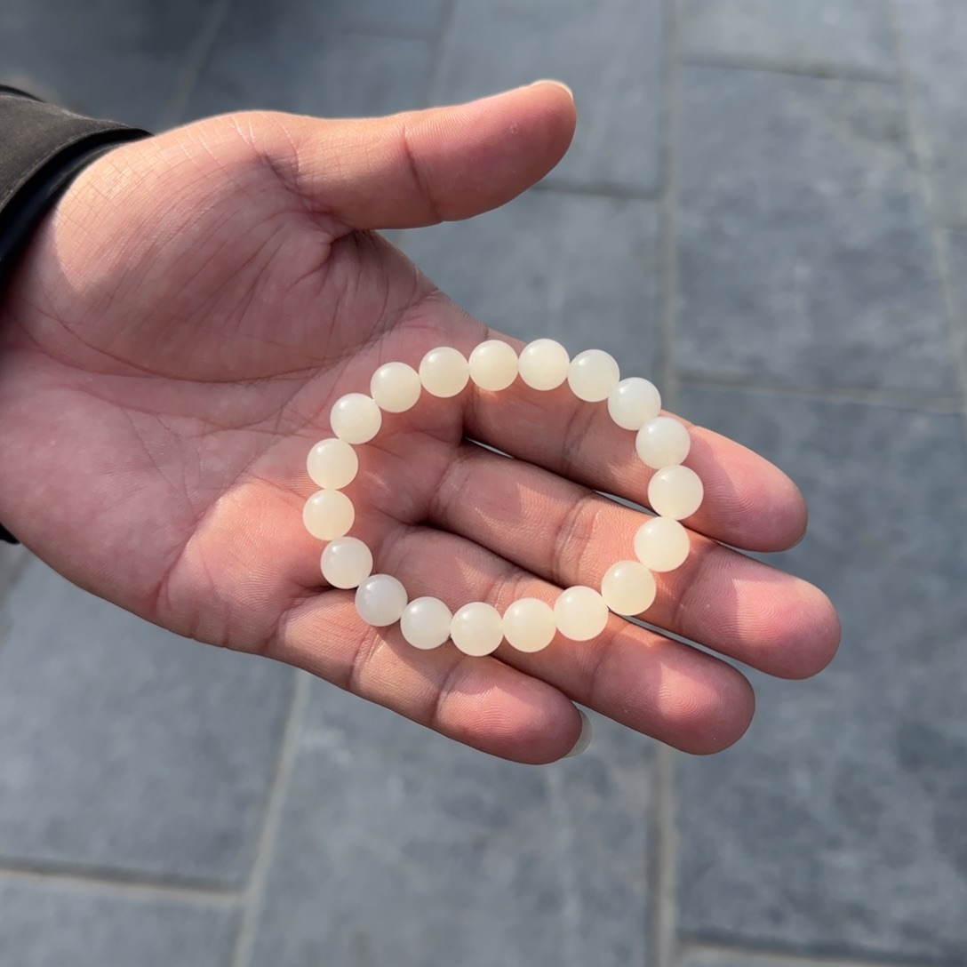 和田玉手链未镶嵌